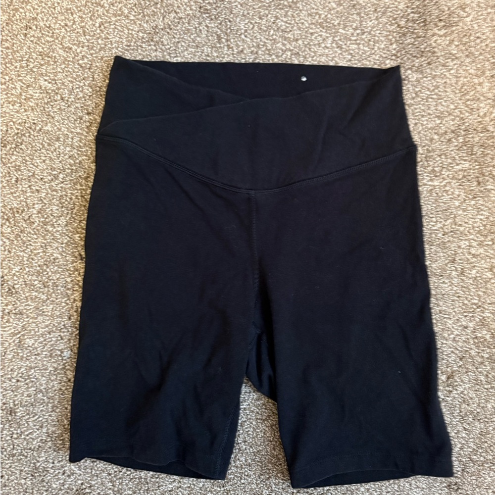 Old Navy Black Biker Shorts